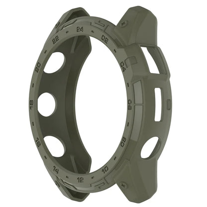 For Garmin Tactix 7 AMOLED Edition Watch Case Hollow TPU Frame with Dial Plate