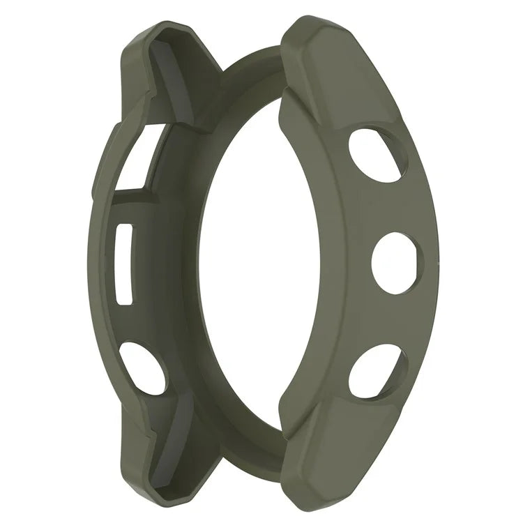 For Garmin Tactix 7 AMOLED Edition Watch Case Hollow TPU Frame with Dial Plate