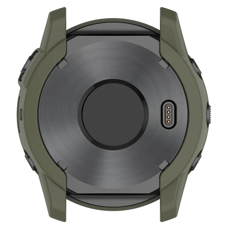 For Garmin Tactix 7 AMOLED Edition Watch Case Hollow TPU Frame with Dial Plate