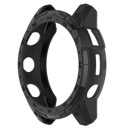 For Garmin Tactix 7 AMOLED Edition Watch Case Hollow TPU Frame with Dial Plate
