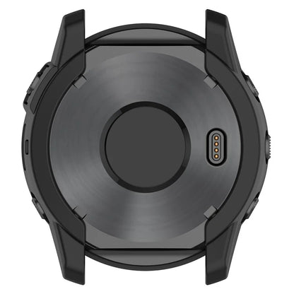 For Garmin Tactix 7 AMOLED Edition Watch Case Hollow TPU Frame with Dial Plate