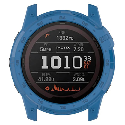 For Garmin Tactix 7 AMOLED Edition Watch Case Hollow TPU Frame with Dial Plate