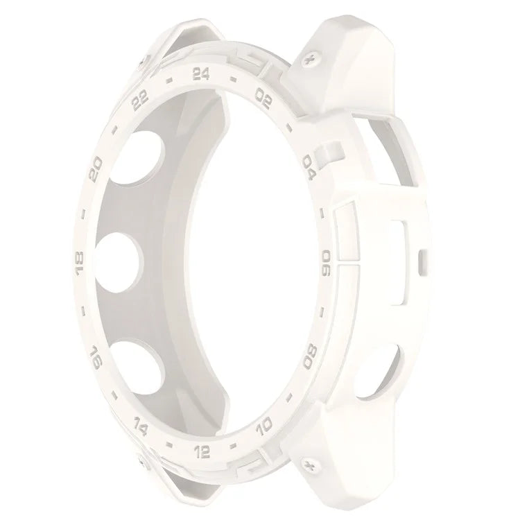 For Garmin Tactix 7 AMOLED Edition Watch Case Hollow TPU Frame with Dial Plate