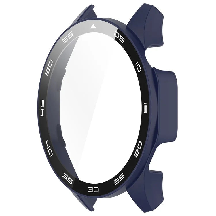 For Huawei Watch GT 4 46mm Watch Case Tempered Glass Screen Protector PC Frame Cover with Dial Plate