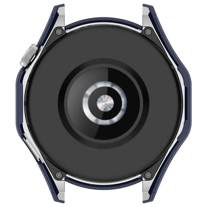 For Huawei Watch GT 4 46mm Watch Case Tempered Glass Screen Protector PC Frame Cover with Dial Plate