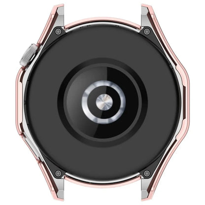 For Huawei Watch GT 4 46mm Watch Case Tempered Glass Screen Protector PC Frame Cover with Dial Plate