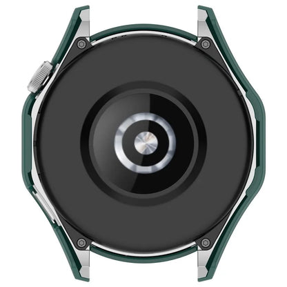 For Huawei Watch GT 4 46mm Watch Case Tempered Glass Screen Protector PC Frame Cover with Dial Plate