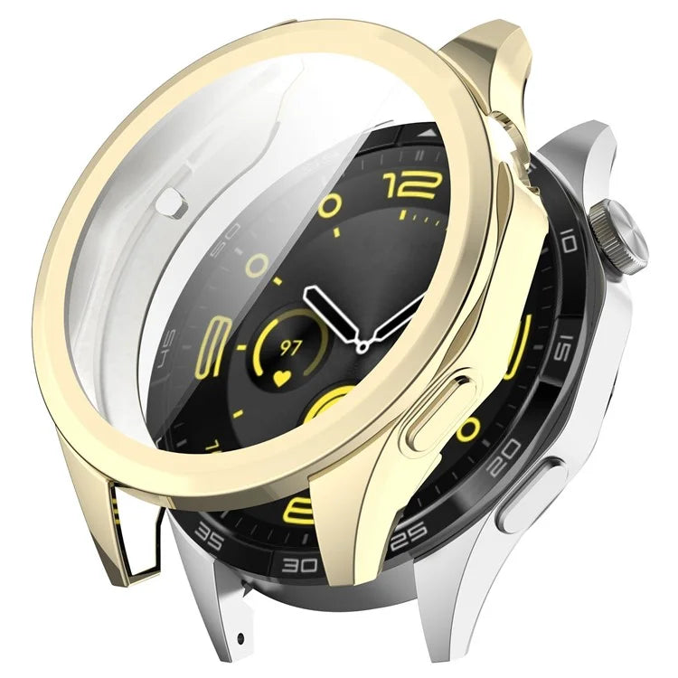 For Huawei Watch GT 4 46mm Watch Protective Cover Full Coverage Electroplating TPU Case