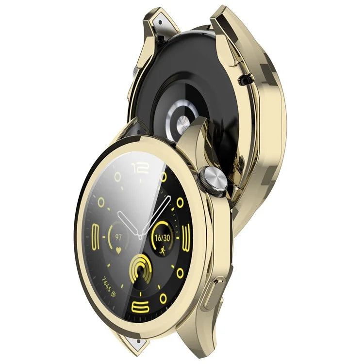 For Huawei Watch GT 4 46mm Watch Protective Cover Full Coverage Electroplating TPU Case