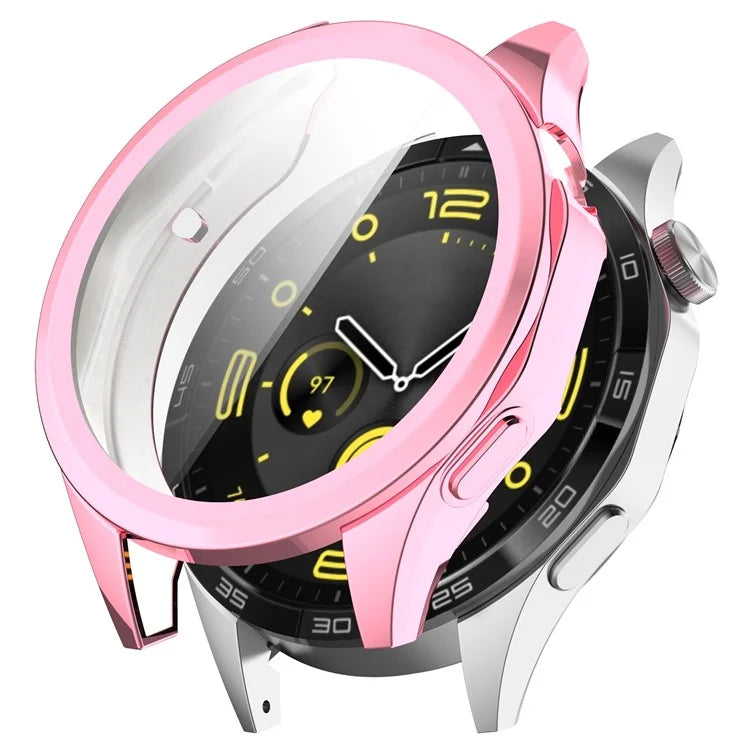 For Huawei Watch GT 4 46mm Watch Protective Cover Full Coverage Electroplating TPU Case