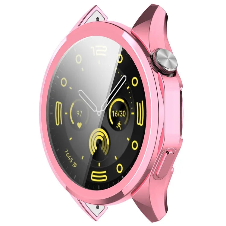 For Huawei Watch GT 4 46mm Watch Protective Cover Full Coverage Electroplating TPU Case