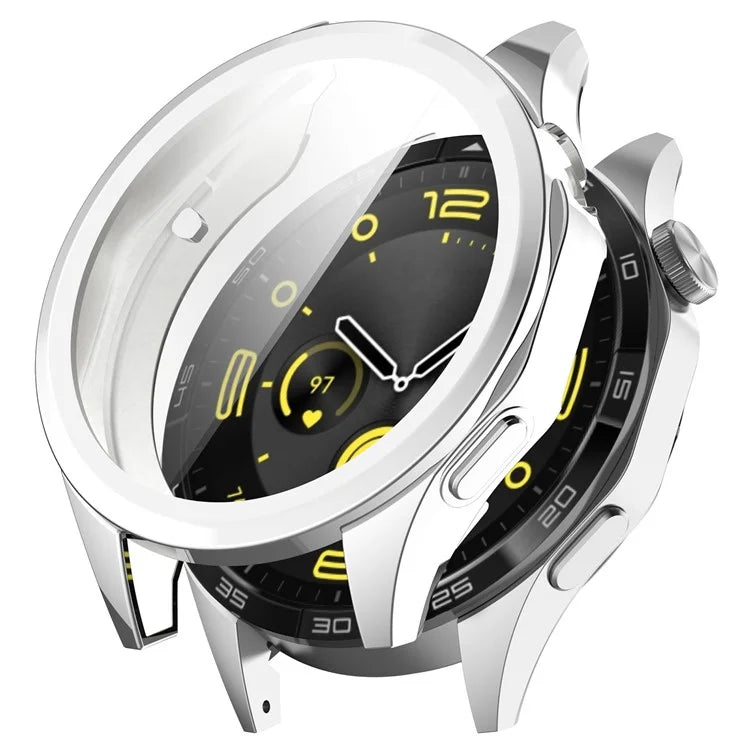 For Huawei Watch GT 4 46mm Watch Protective Cover Full Coverage Electroplating TPU Case