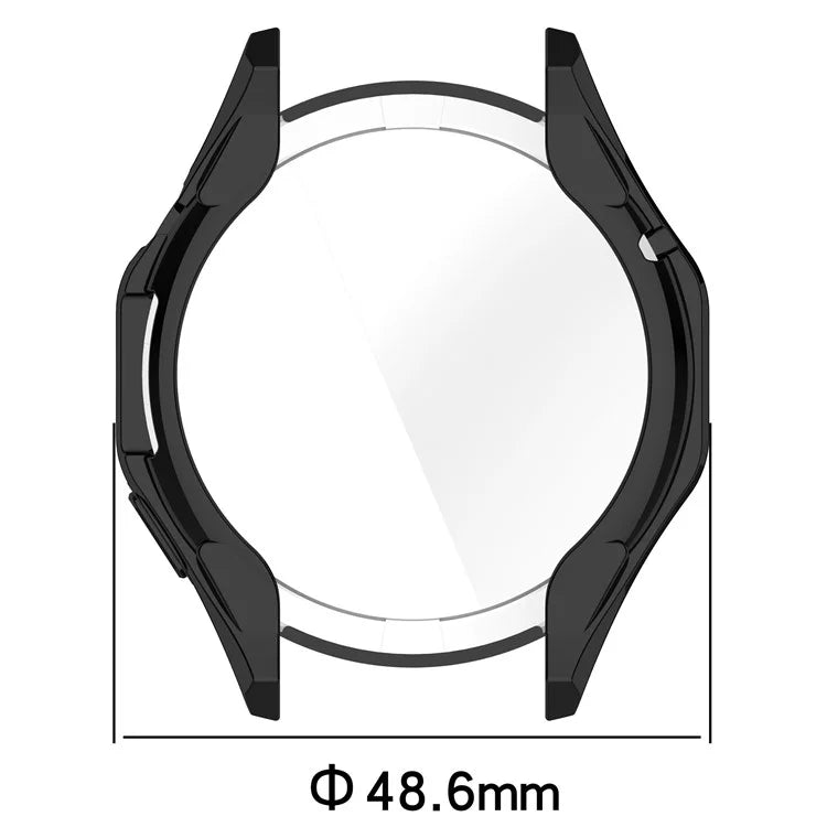 For Huawei Watch GT 4 46mm Watch Protective Cover Full Coverage Electroplating TPU Case