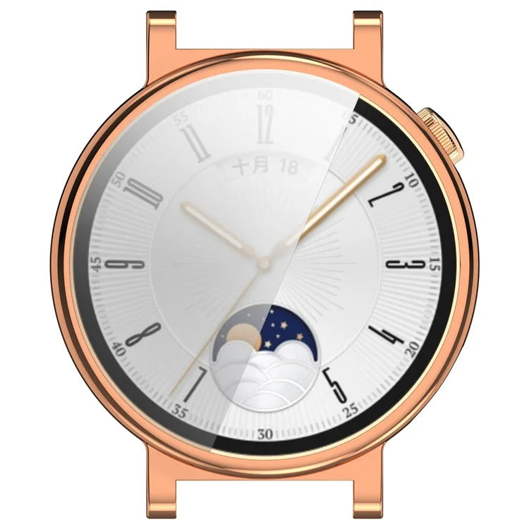 For Huawei Watch GT 4 41mm TPU Watch Case Full Protection Electroplating Watch Cover