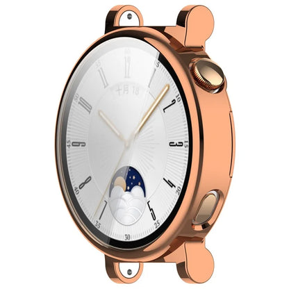 For Huawei Watch GT 4 41mm TPU Watch Case Full Protection Electroplating Watch Cover