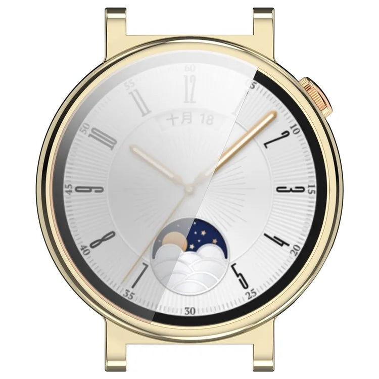 For Huawei Watch GT 4 41mm TPU Watch Case Full Protection Electroplating Watch Cover