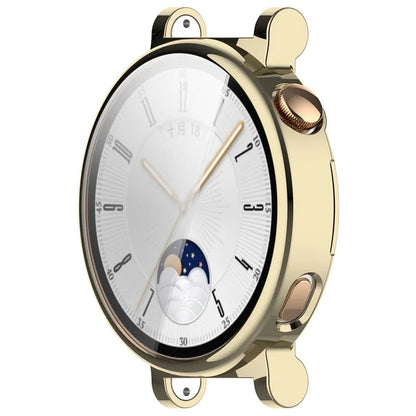 For Huawei Watch GT 4 41mm TPU Watch Case Full Protection Electroplating Watch Cover