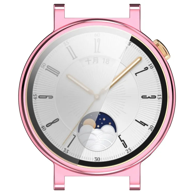 For Huawei Watch GT 4 41mm TPU Watch Case Full Protection Electroplating Watch Cover
