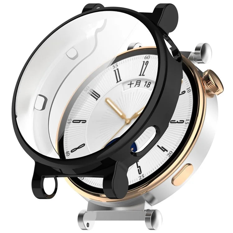 For Huawei Watch GT 4 41mm TPU Watch Case Full Protection Electroplating Watch Cover