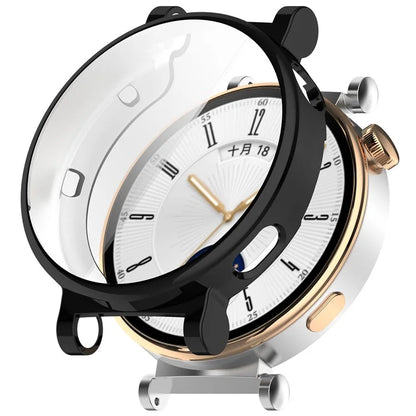 For Huawei Watch GT 4 41mm TPU Watch Case Full Protection Electroplating Watch Cover