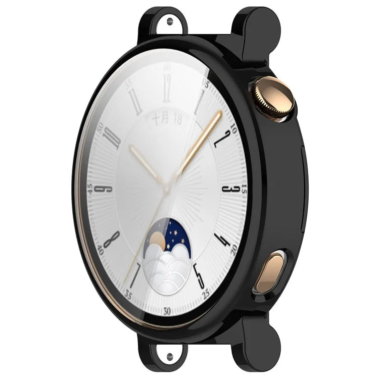 For Huawei Watch GT 4 41mm TPU Watch Case Full Protection Electroplating Watch Cover