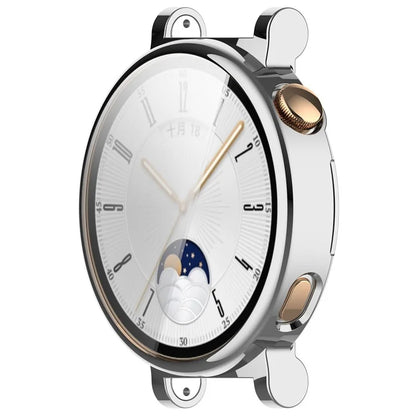 For Huawei Watch GT 4 41mm TPU Watch Case Full Protection Electroplating Watch Cover