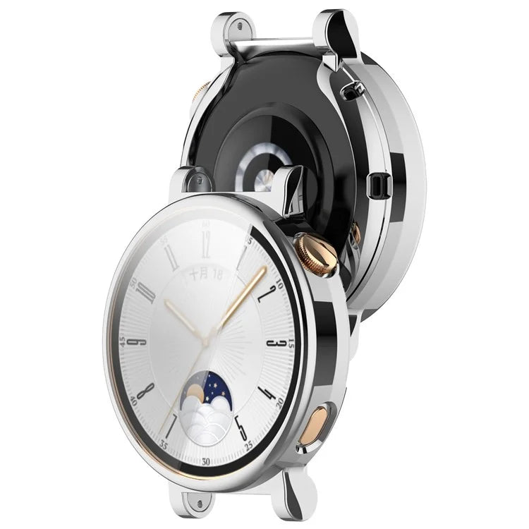 For Huawei Watch GT 4 41mm TPU Watch Case Full Protection Electroplating Watch Cover