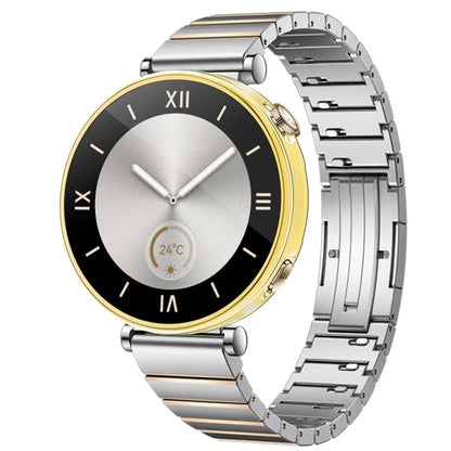 For Huawei Watch GT 4 41mm Watch Protector Electroplating Full Coverage TPU Watch Cover