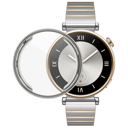For Huawei Watch GT 4 41mm Watch Protector Electroplating Full Coverage TPU Watch Cover