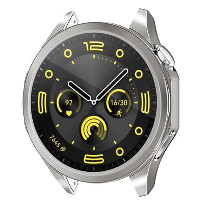 For Huawei Watch GT 4 46mm Watch Case TPU Scratch-resistant Electroplating Protector Cover