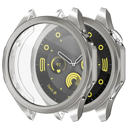 For Huawei Watch GT 4 46mm Watch Case TPU Scratch-resistant Electroplating Protector Cover