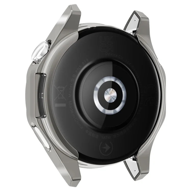 For Huawei Watch GT 4 46mm Watch Case TPU Scratch-resistant Electroplating Protector Cover
