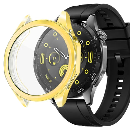 For Huawei Watch GT 4 46mm Watch Case TPU Scratch-resistant Electroplating Protector Cover