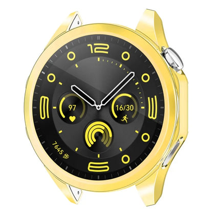 For Huawei Watch GT 4 46mm Watch Case TPU Scratch-resistant Electroplating Protector Cover