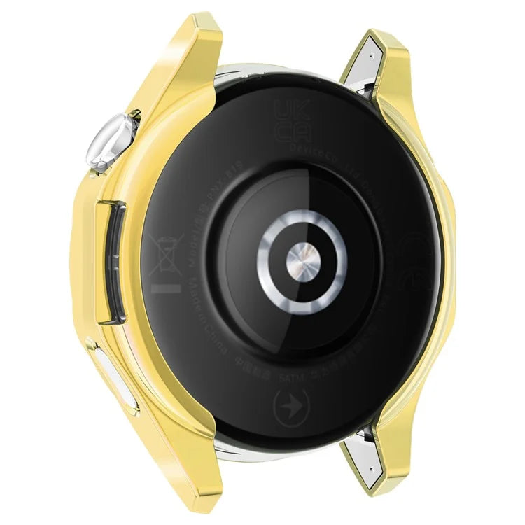 For Huawei Watch GT 4 46mm Watch Case TPU Scratch-resistant Electroplating Protector Cover