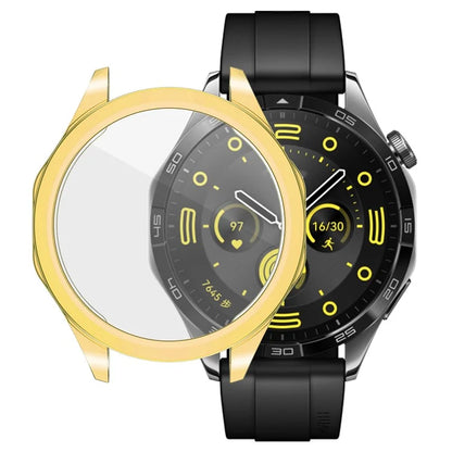 For Huawei Watch GT 4 46mm Watch Case TPU Scratch-resistant Electroplating Protector Cover