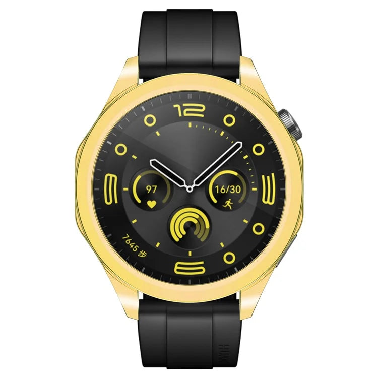 For Huawei Watch GT 4 46mm Watch Case TPU Scratch-resistant Electroplating Protector Cover