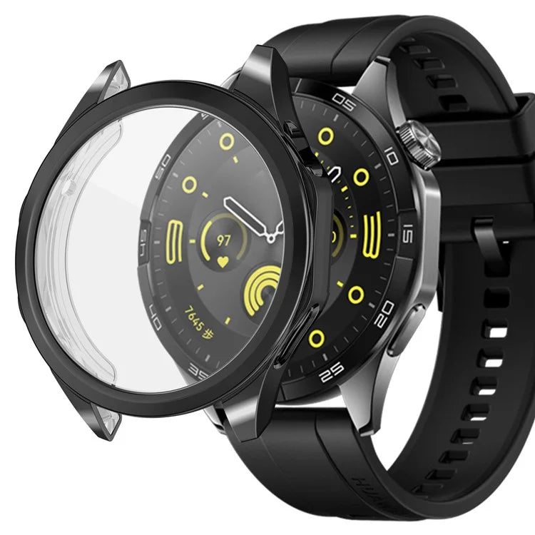 For Huawei Watch GT 4 46mm Watch Case TPU Scratch-resistant Electroplating Protector Cover