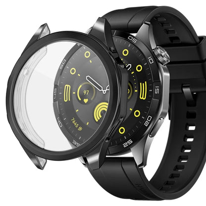 For Huawei Watch GT 4 46mm Watch Case TPU Scratch-resistant Electroplating Protector Cover