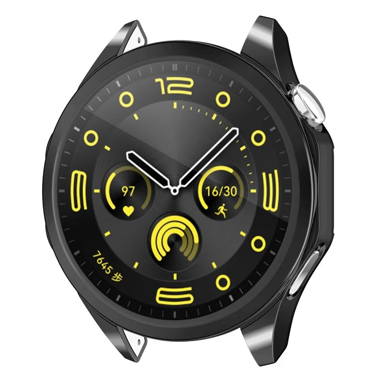 For Huawei Watch GT 4 46mm Watch Case TPU Scratch-resistant Electroplating Protector Cover