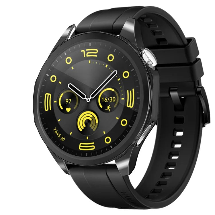 For Huawei Watch GT 4 46mm Watch Case TPU Scratch-resistant Electroplating Protector Cover