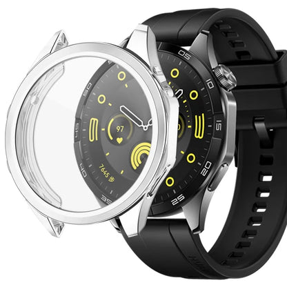 For Huawei Watch GT 4 46mm Watch Case TPU Scratch-resistant Electroplating Protector Cover