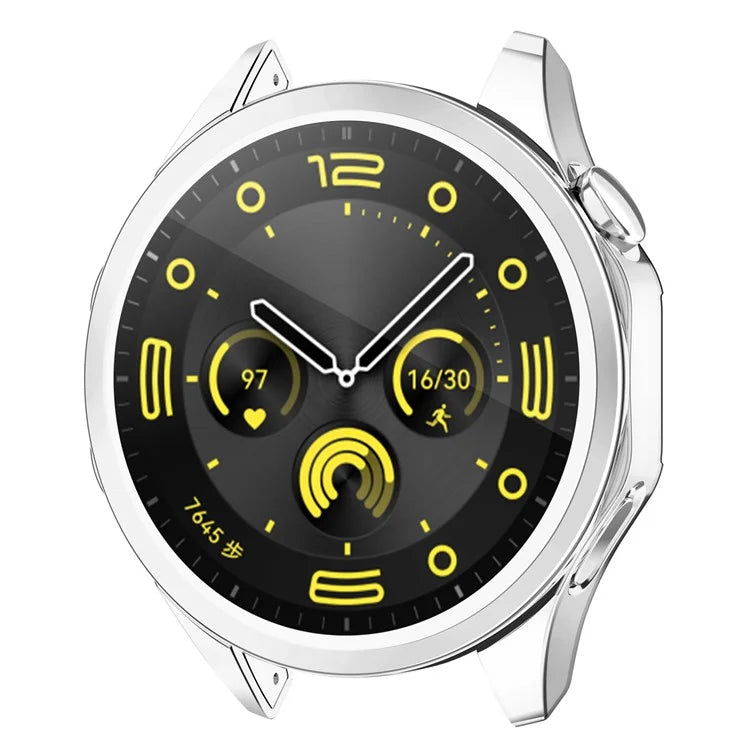 For Huawei Watch GT 4 46mm Watch Case TPU Scratch-resistant Electroplating Protector Cover