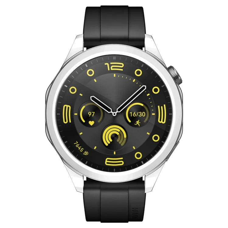 For Huawei Watch GT 4 46mm Watch Case TPU Scratch-resistant Electroplating Protector Cover