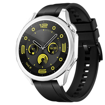 For Huawei Watch GT 4 46mm Watch Case TPU Scratch-resistant Electroplating Protector Cover