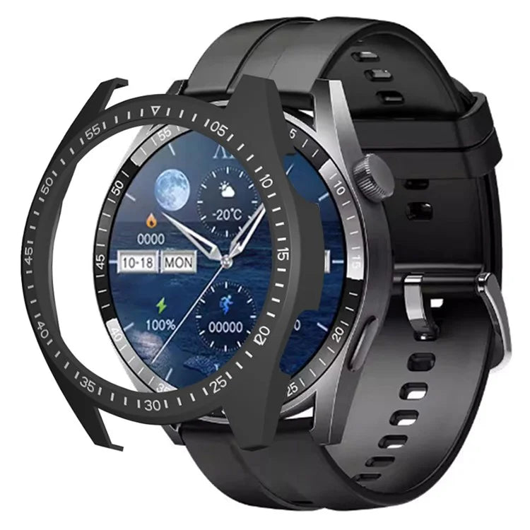 For Aigo GT8 Half-Wrapped Protective Cover Hard PC Frame Watch Case with Dial Plate