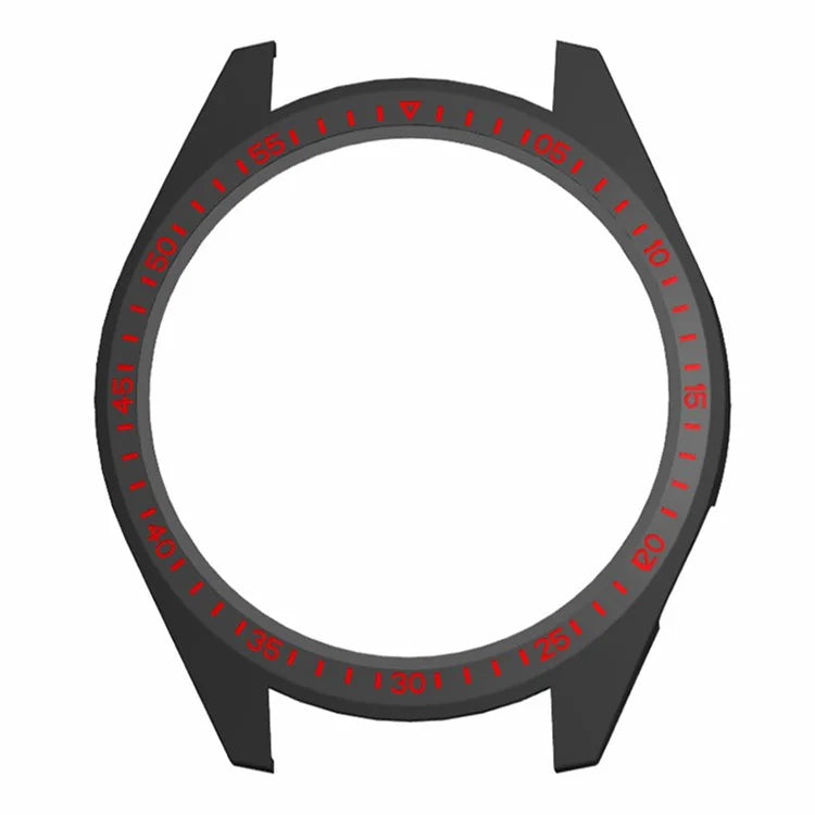 For Aigo GT8 Half-Wrapped Protective Cover Hard PC Frame Watch Case with Dial Plate