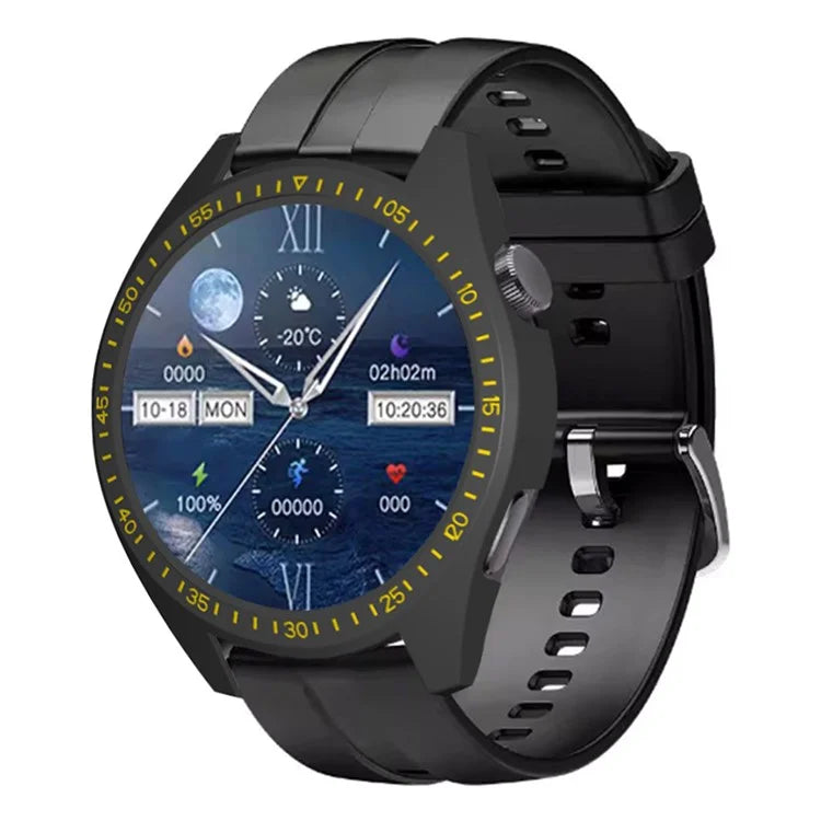 For Aigo GT8 Half-Wrapped Protective Cover Hard PC Frame Watch Case with Dial Plate