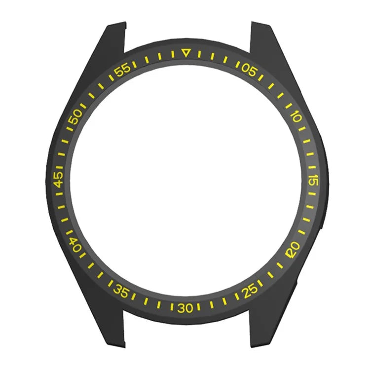 For Aigo GT8 Half-Wrapped Protective Cover Hard PC Frame Watch Case with Dial Plate