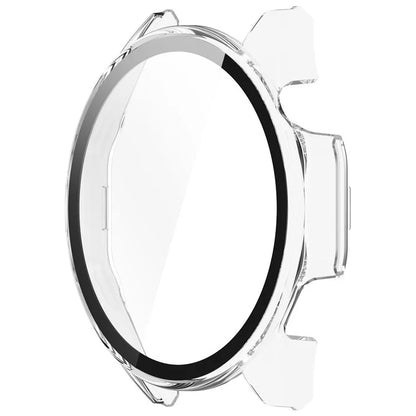 For Honor Watch 4 Pro Watch Case PC Full Coverage Protective Cover with Tempered Glass Screen Film
